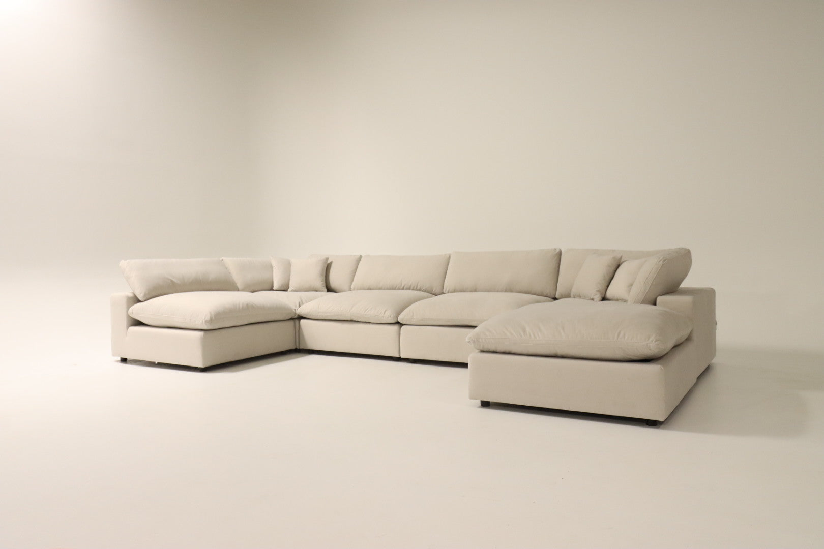 Bnib 5 piece Cloud sectional. Modular down filled sofa couch.