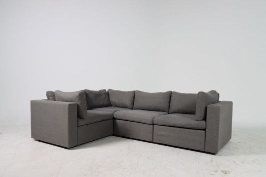 Cozey Ciello modular sectional. L shaped sofa couch.