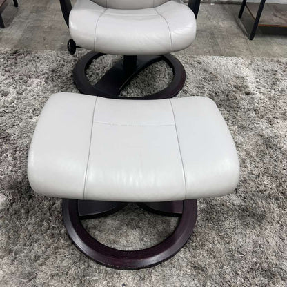 Img image leather recliner. Real leather