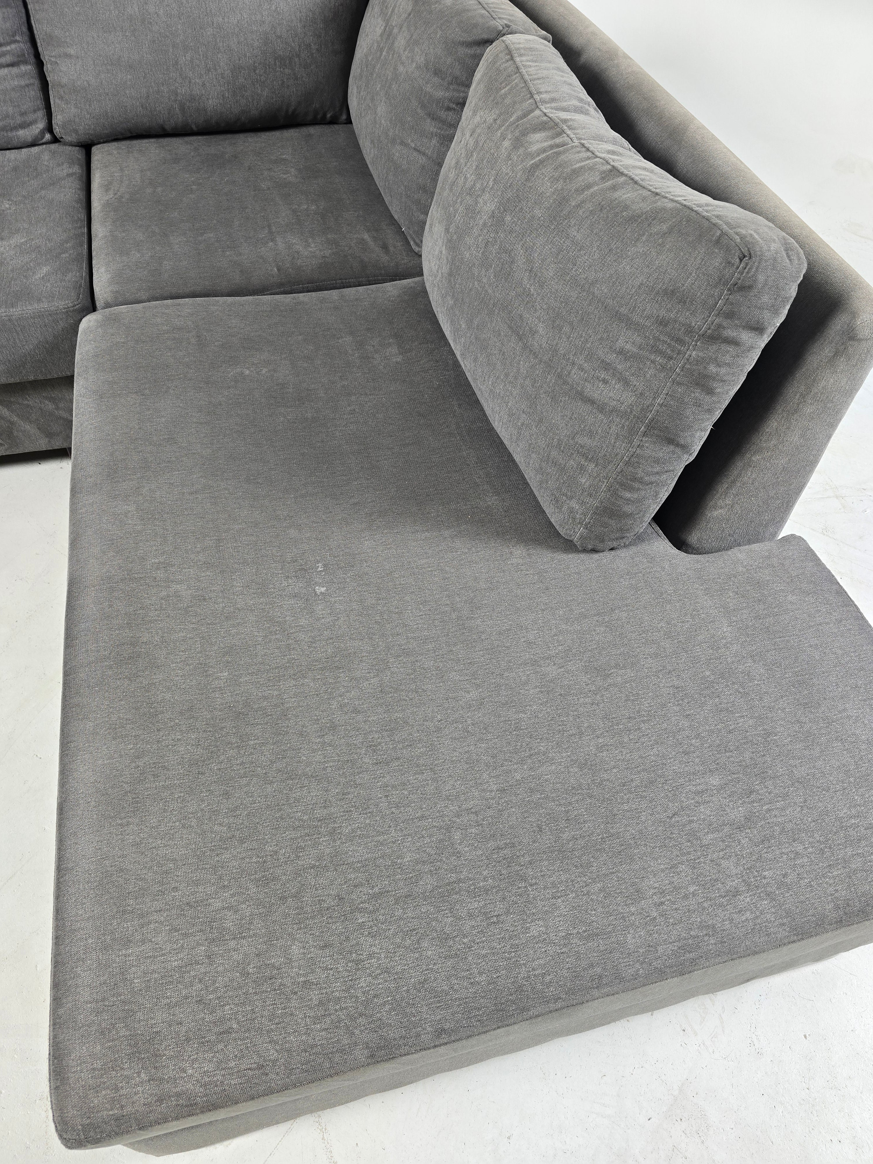 Van Gogh Sectional. L Shaped sofa couch. Delivery available
