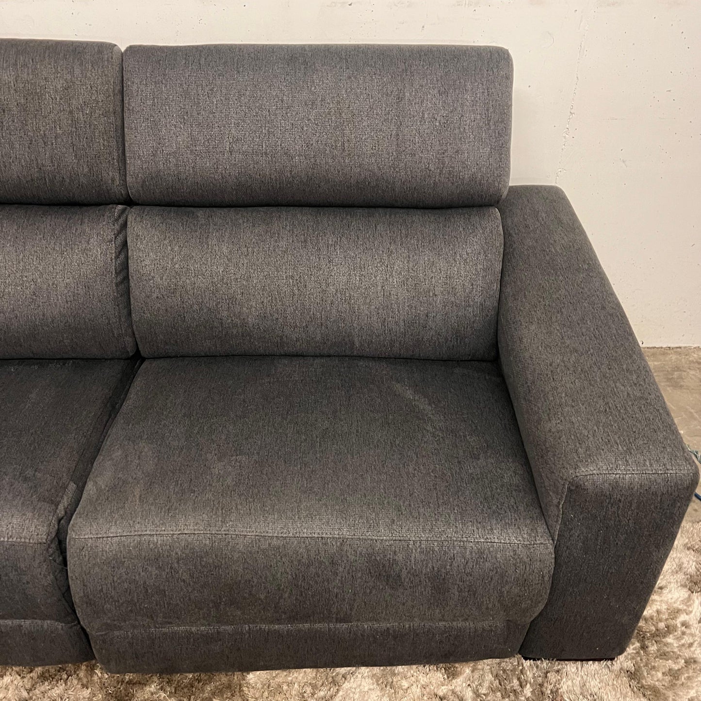 Power reclining sectional.