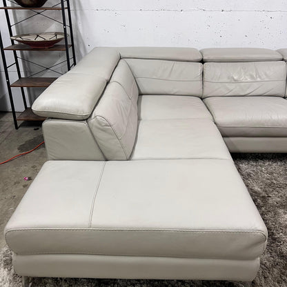 Scan design power reclining sectional.