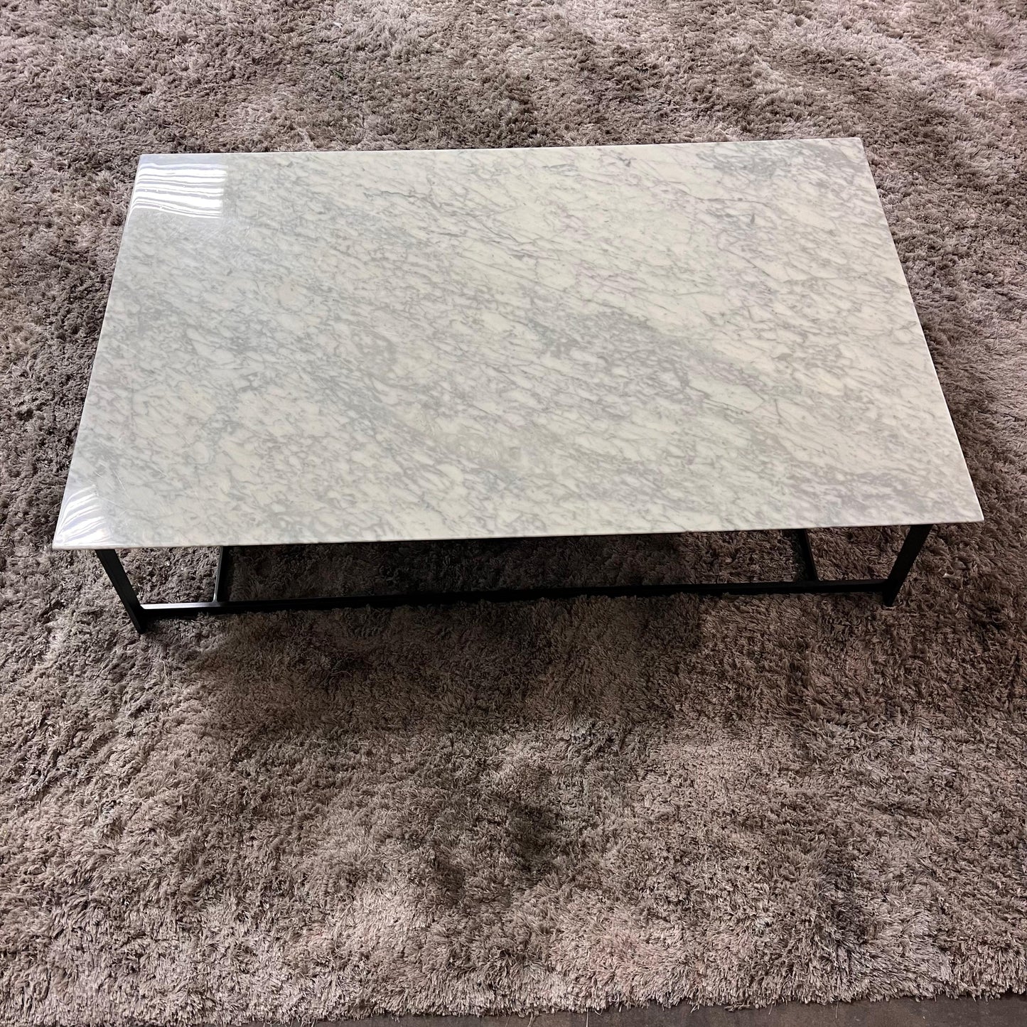 Restoration Hardware Nicholas marble coffee table. Murphy $5000 usd