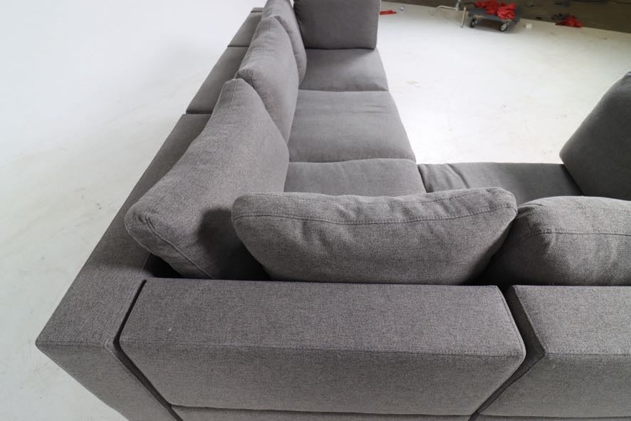 Cozey Ciello modular sectional. L shaped sofa couch.