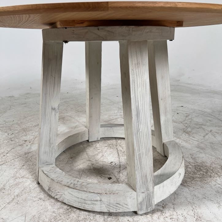 New Donatella Dining table. Farmhouse Style Real wood table.
