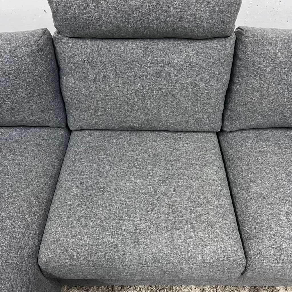 Ikea finnala sectional. Grey L shaped sofa couch with storage. Delivery available