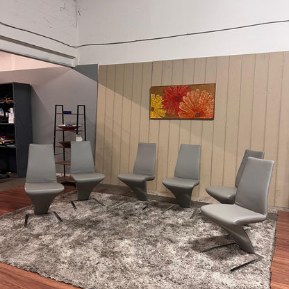 Rolf Benz 7800 chair. Genuine leather.