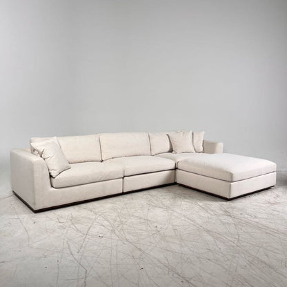 Moe's Rue 4piece modular sectional. Down filled L shaped sofa couch
