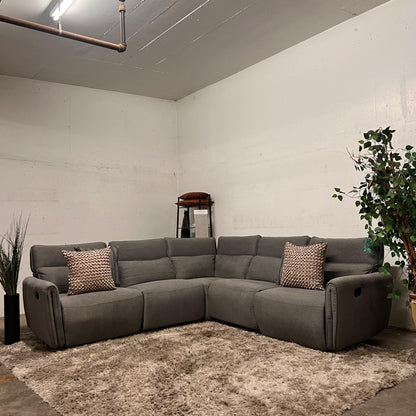 Reclining corner sectional.