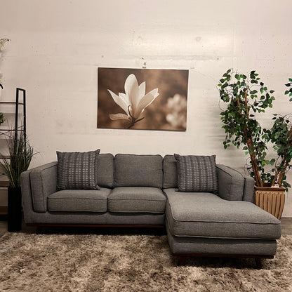 Q living MCM Sectional. L shaped sofa couch.