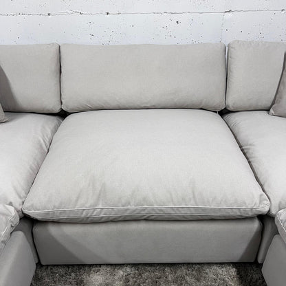 Bnib CasaBella Haylee cloud sectional. Modular L shaped sofa couch