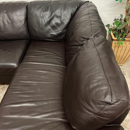 Jag's Furniture genuine leather sectional
