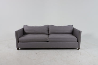 Crate and barrel 3 seater sofa Barrett II. Retails $7300. Fabric sofa