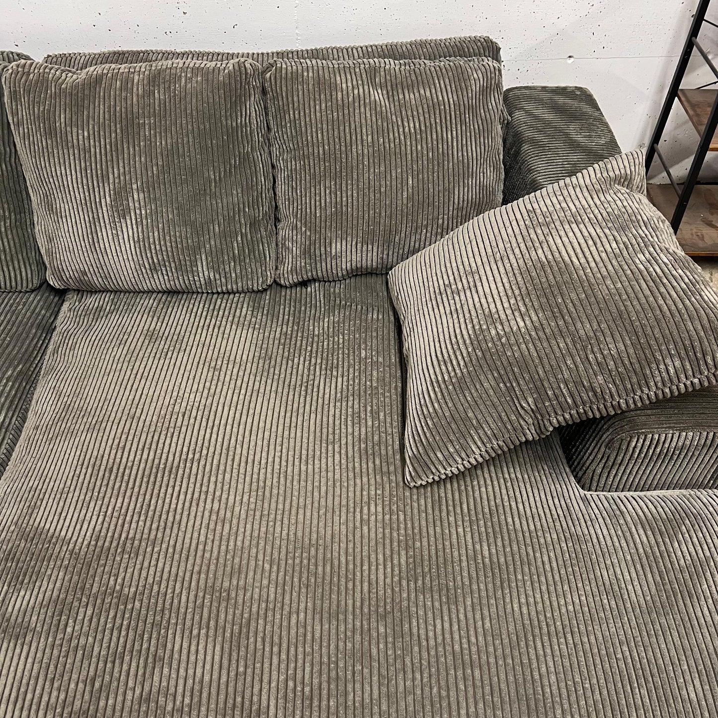 Moe's Collection plunge sectional. Excellent condition