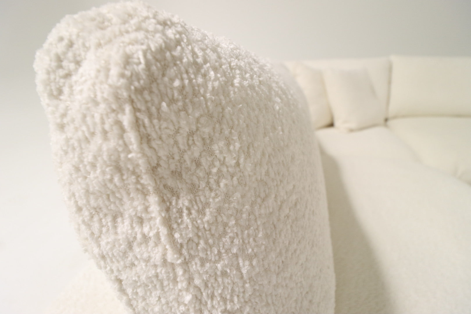 Cloud Modular Sectional – White Bouclé