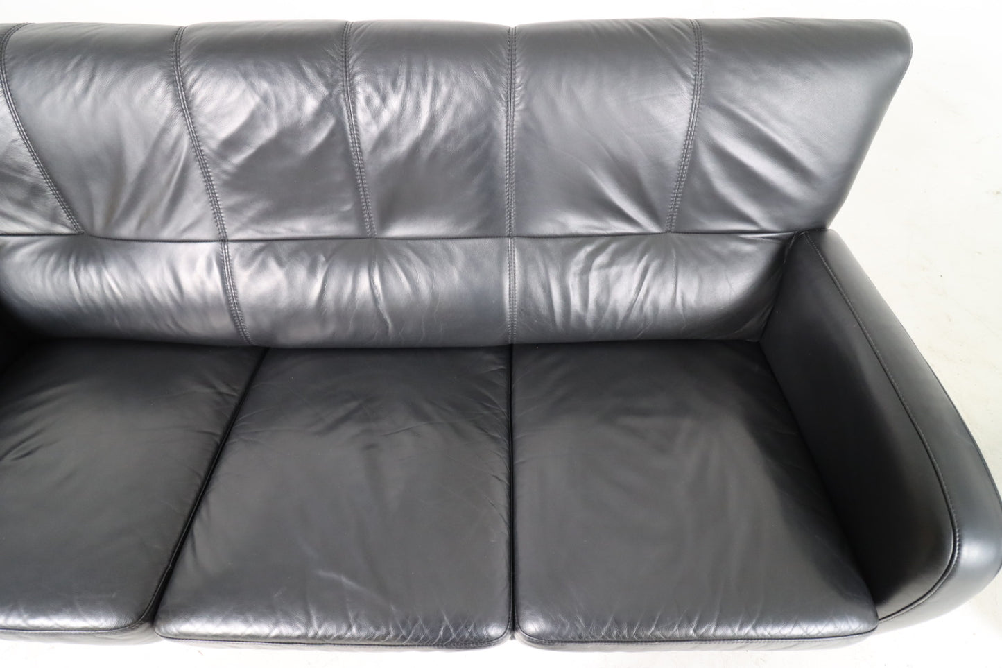 Genuine leather sofa set. Sofa and loveseat couch set.