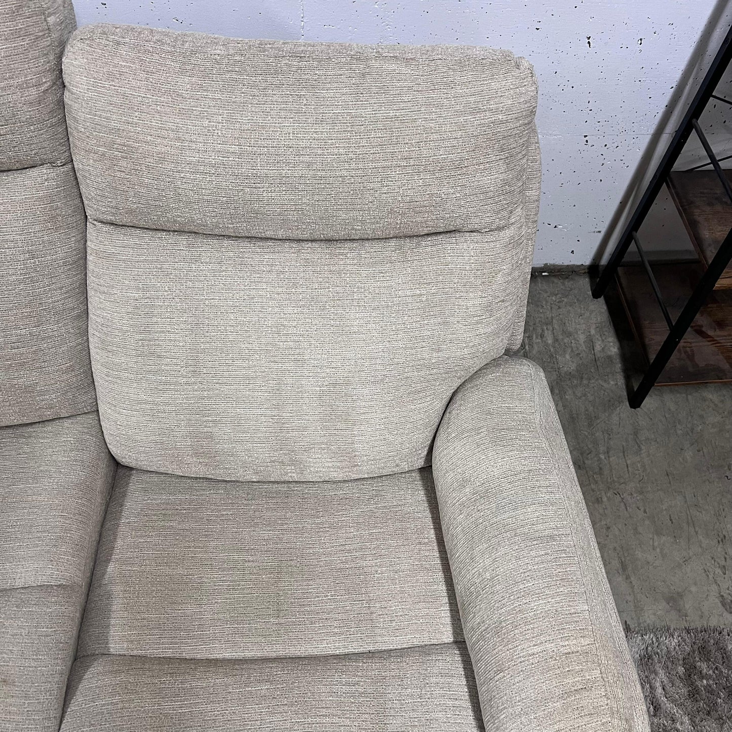 Manual recliner couch  set from the brick. 3+1 sofa and armchair.
