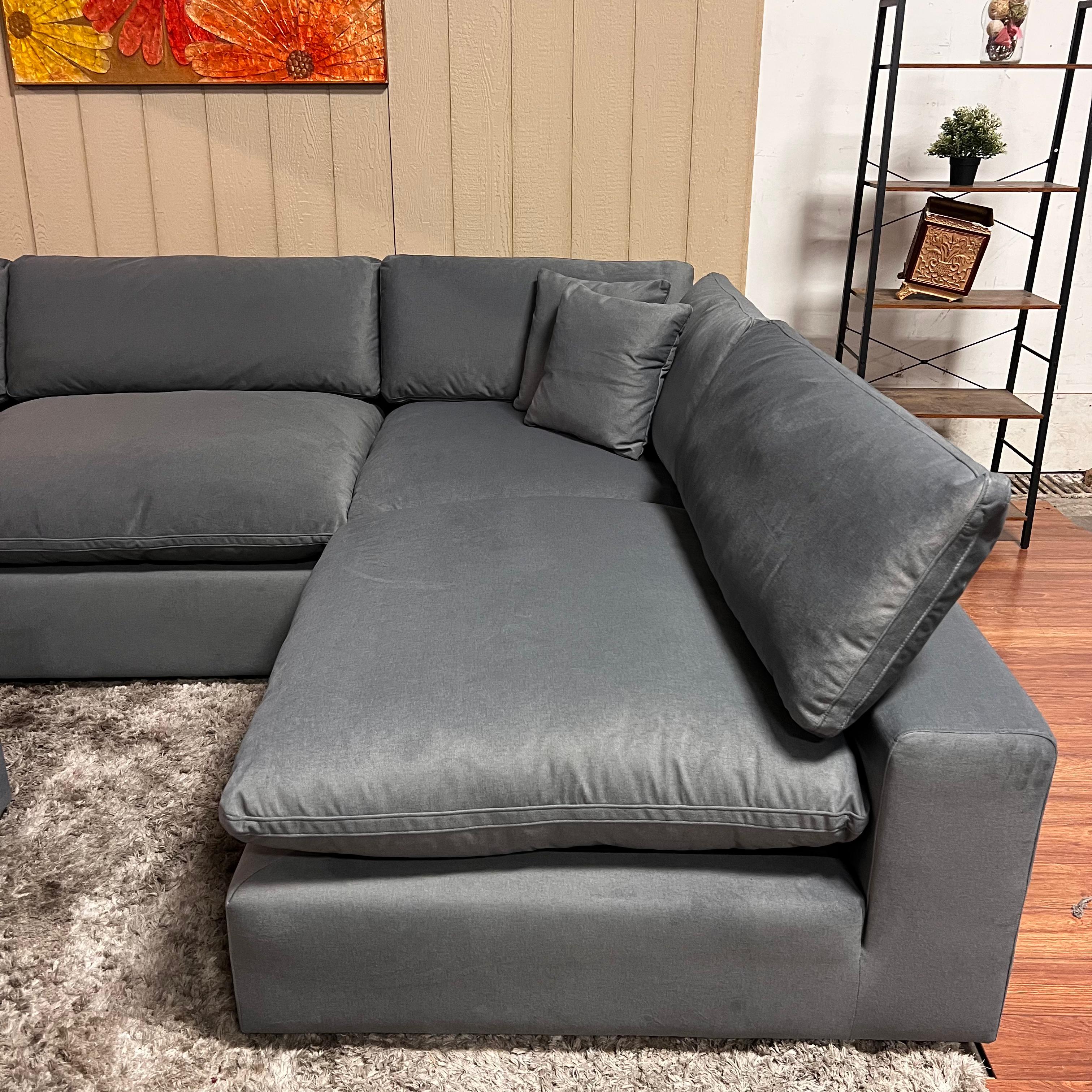Bnib CasaBella Haylee cloud sectional. Modular L shaped sofa couch