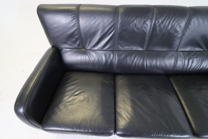 Genuine leather sofa set. Sofa and loveseat couch set.