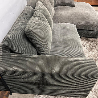 Moe's Collection plunge sectional. Excellent condition