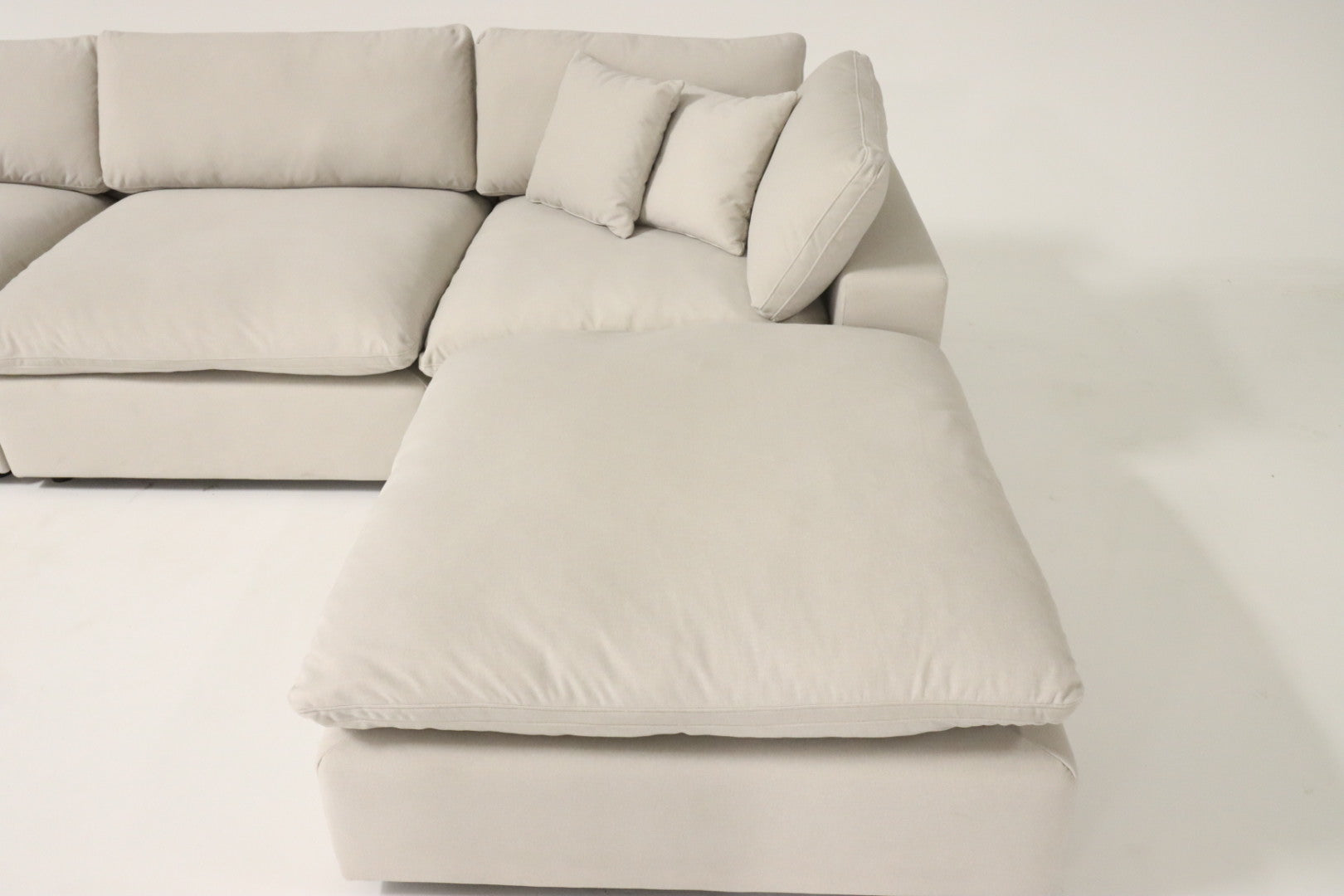 Bnib 5 piece Cloud sectional. Modular down filled sofa couch.