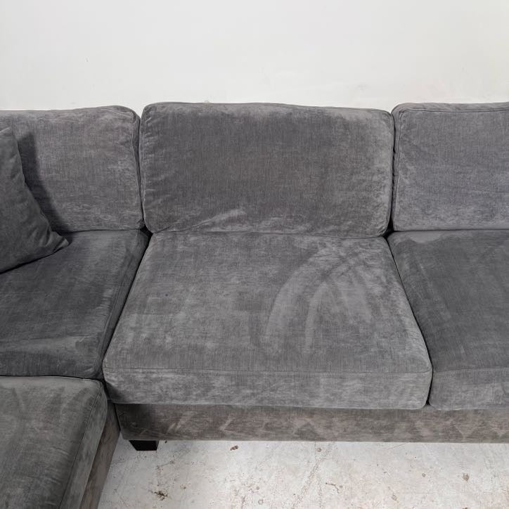 Urban barn sectional. L shaped sofa couch. delivery available