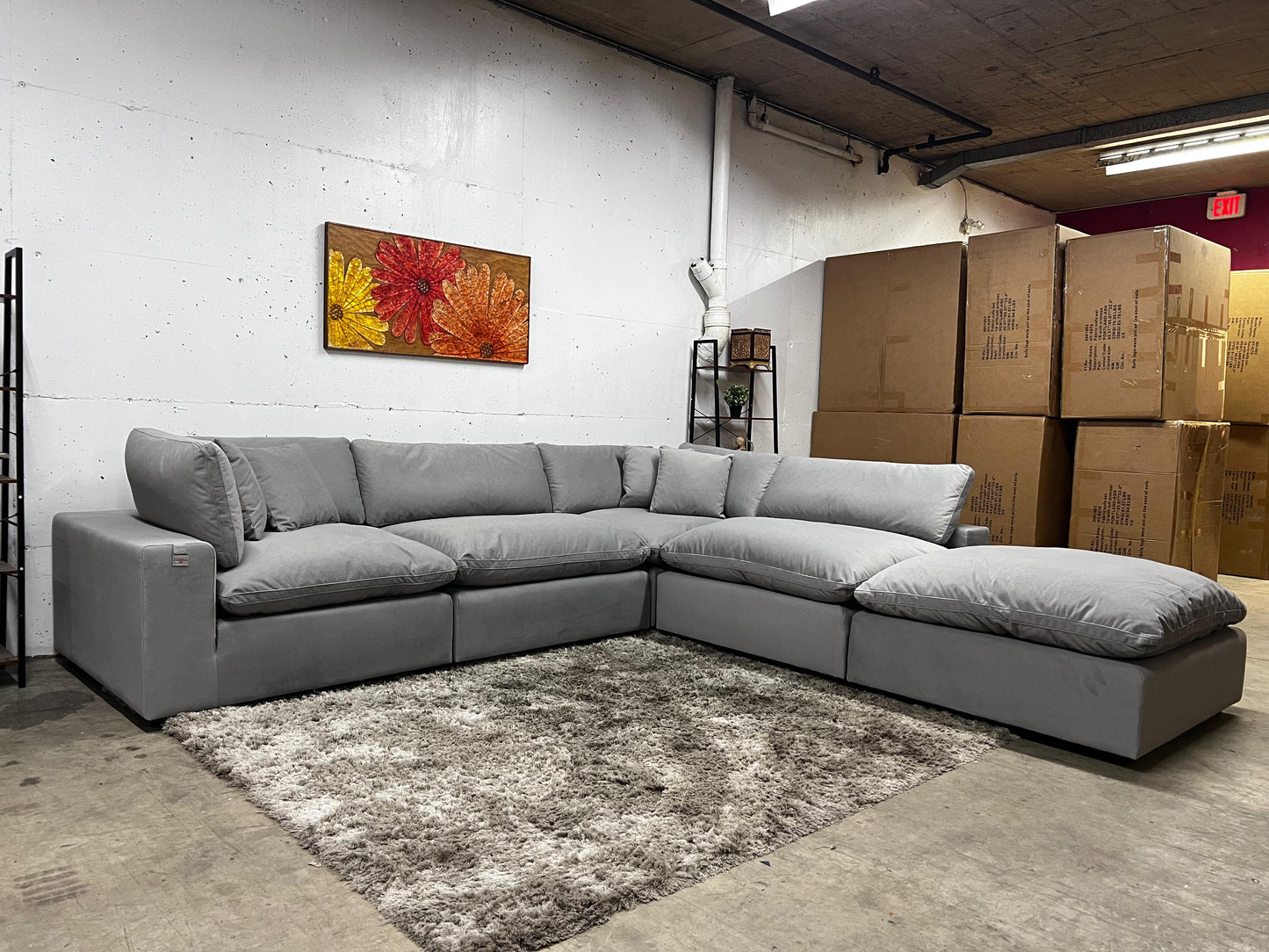 CasaBella Haylee cloud modular sectional