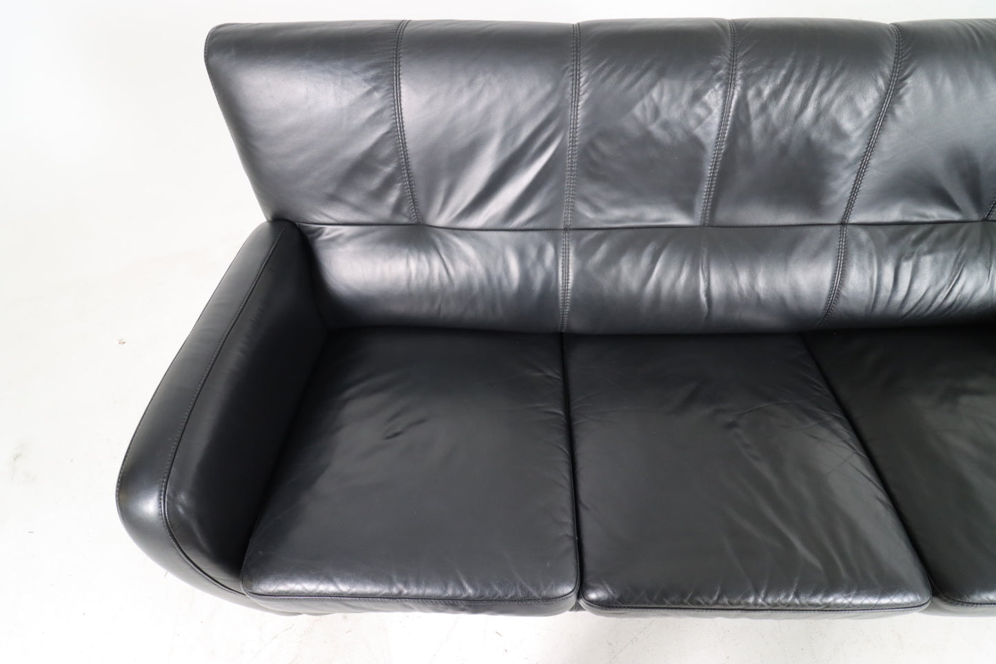 Genuine leather sofa set. Sofa and loveseat couch set.