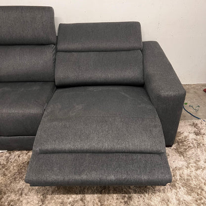 Power reclining sectional.