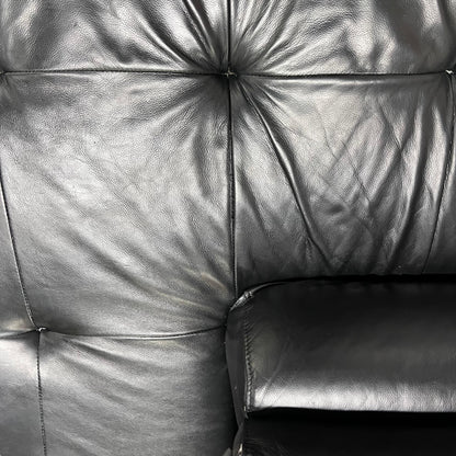 Scan design leather sectional