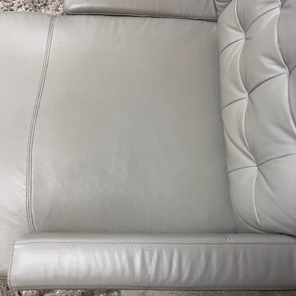 Amax leather sectional.