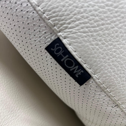 Sohome full grain leather sectional