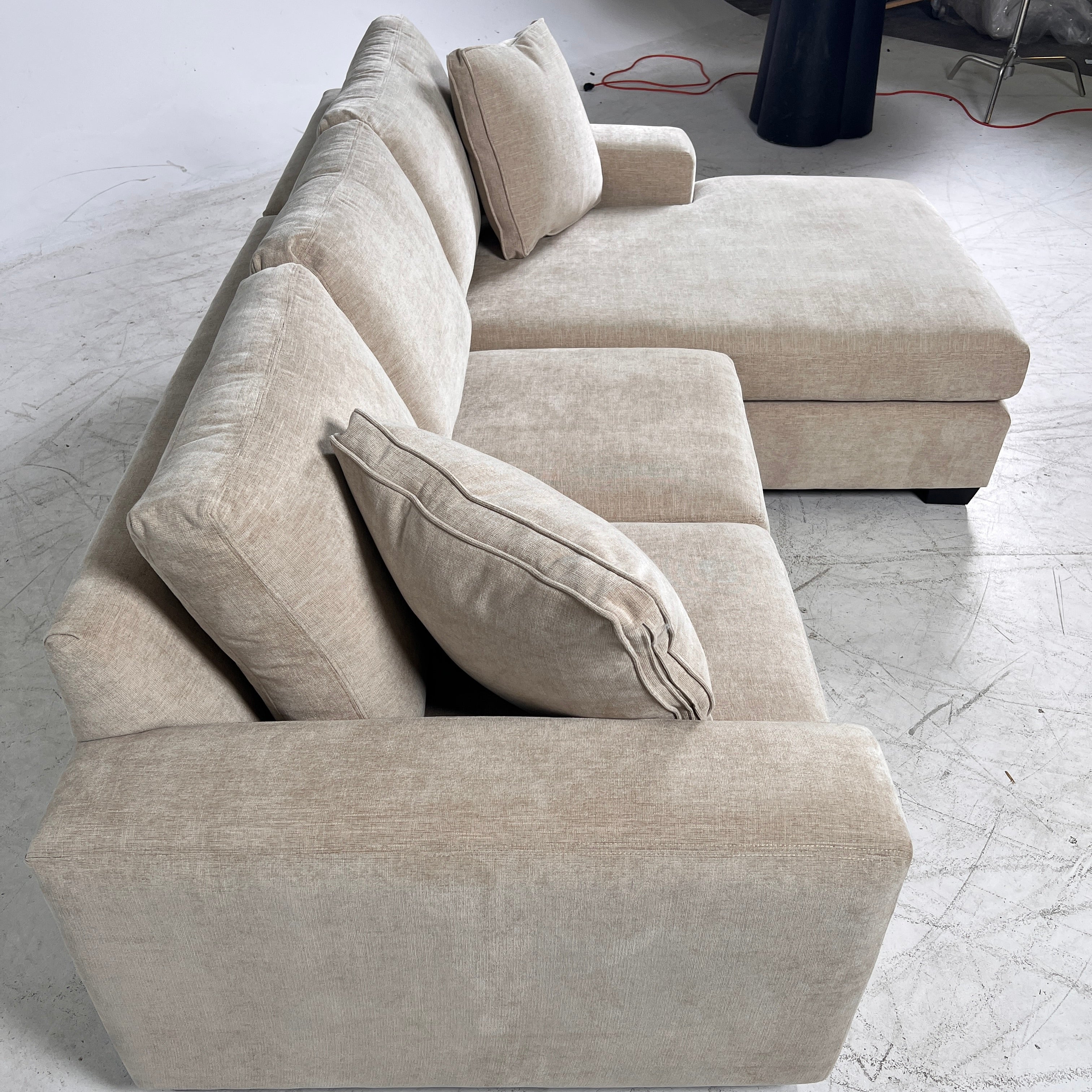 Brand new stylus Cannon sectional. L shaped sofa couch