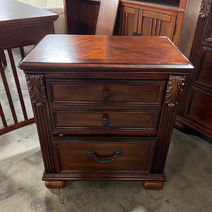 Luxury Ashley North Shore Dresser + Nightstands