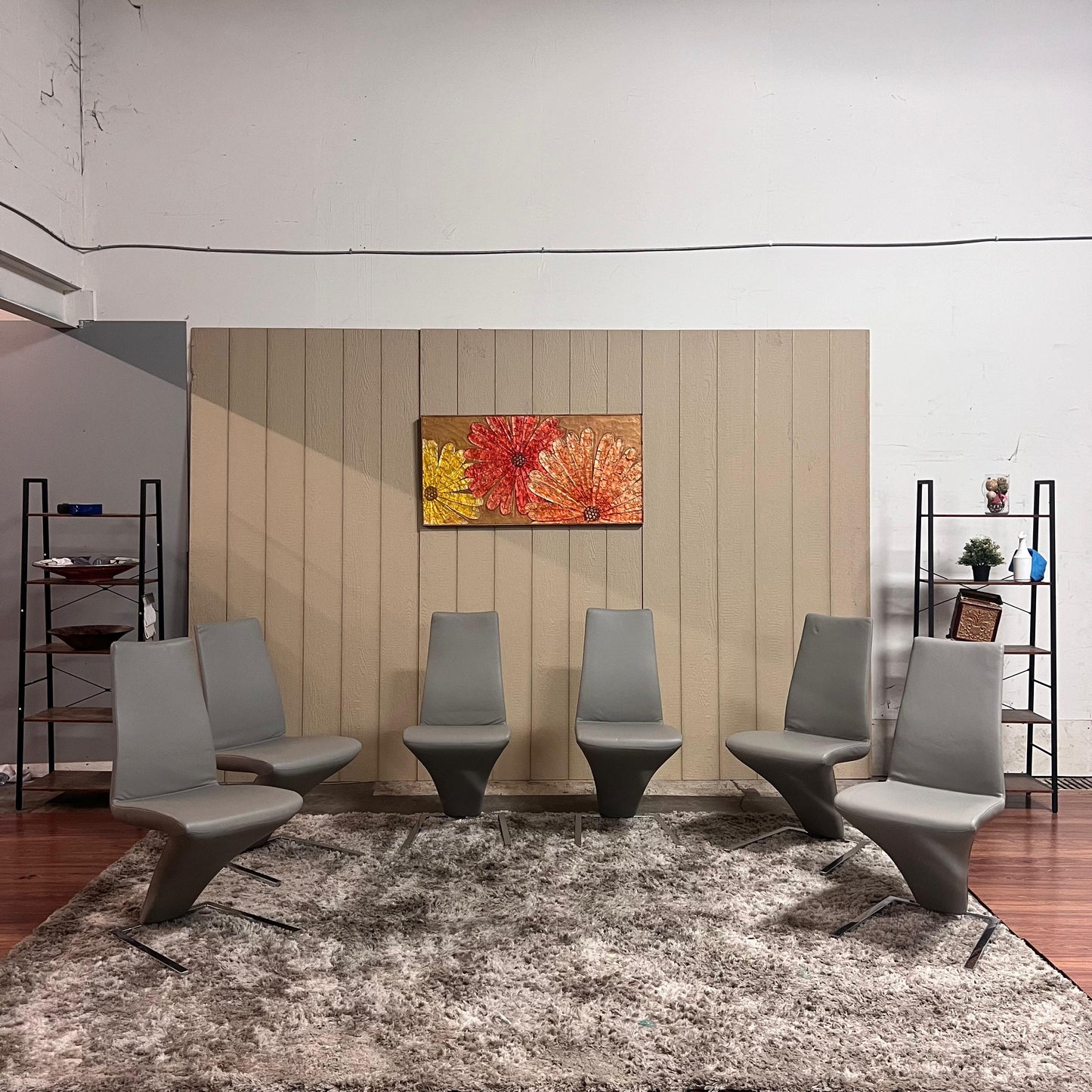 Rolf Benz 7800 chair. Genuine leather.