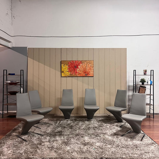 Rolf Benz 7800 chair. Genuine leather.