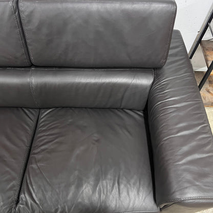 Rozzini leather sectional