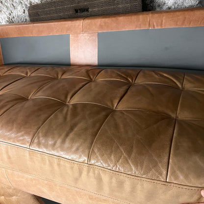 Structube kinsey leather sectional