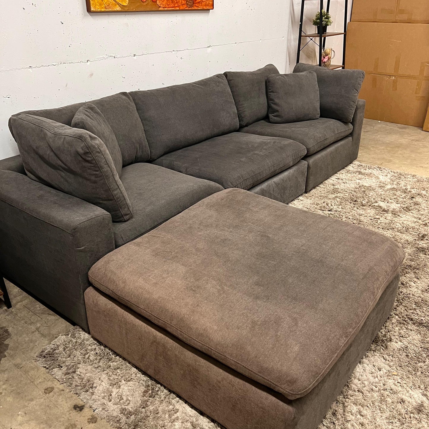 4 piece Cloud sectional