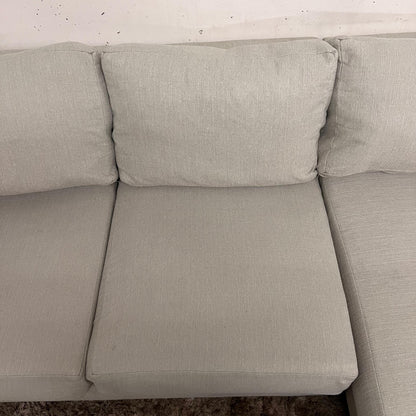 Stylus custom made sectional. L shaped sofa couch.
