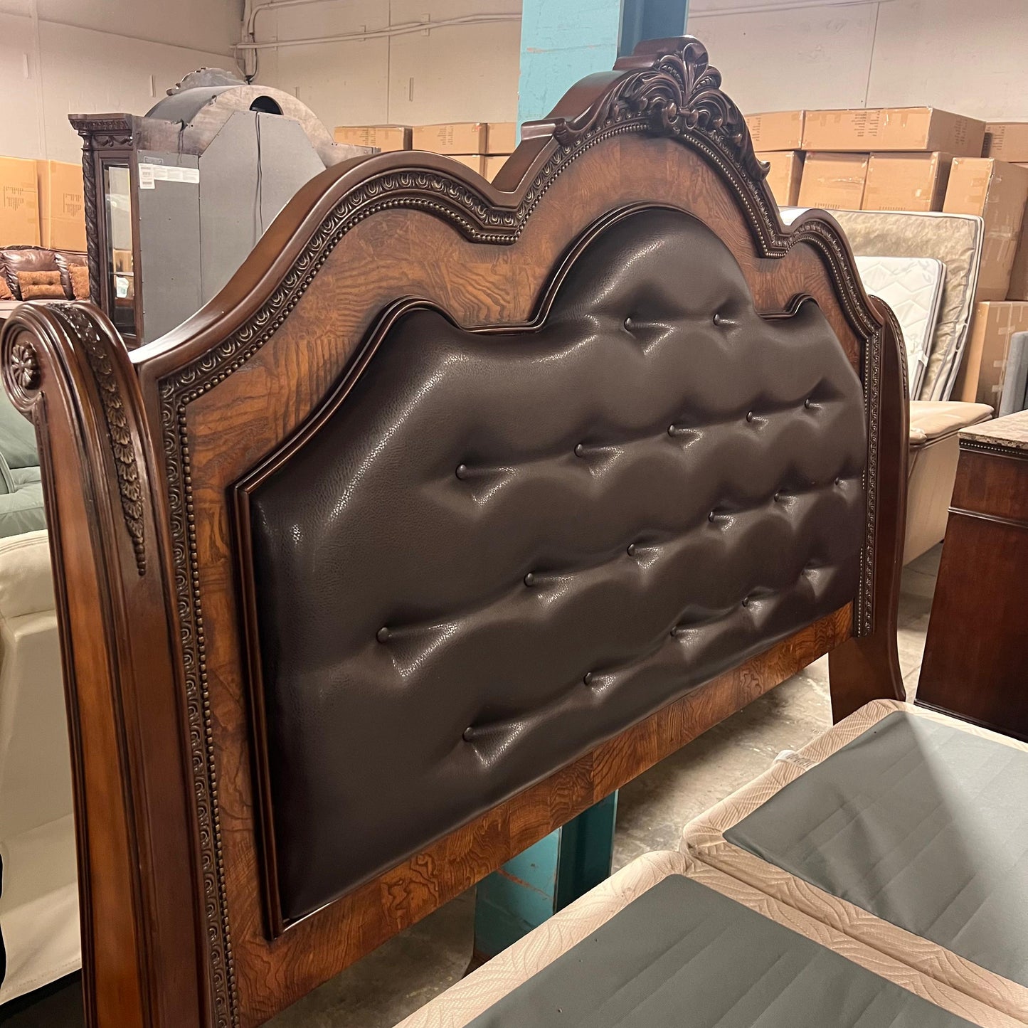 Ashley North Shore King Bed Frame – Retailed $3,000
