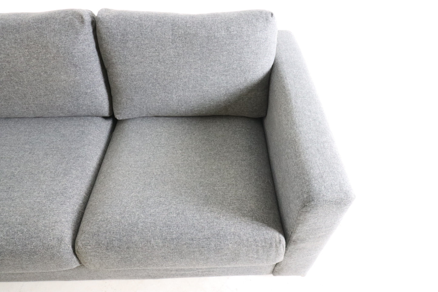 Ikea Finnala sectional. Grey L shaped sofa couch