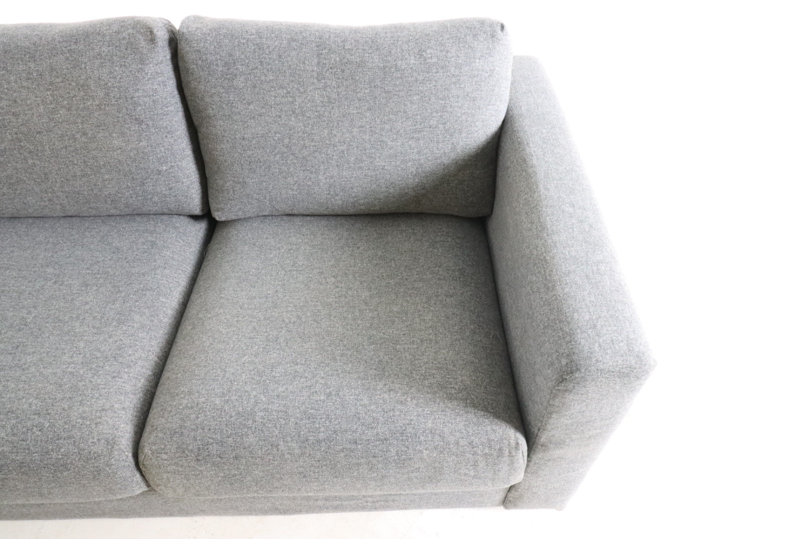 Ikea Finnala sectional. Grey L shaped sofa couch
