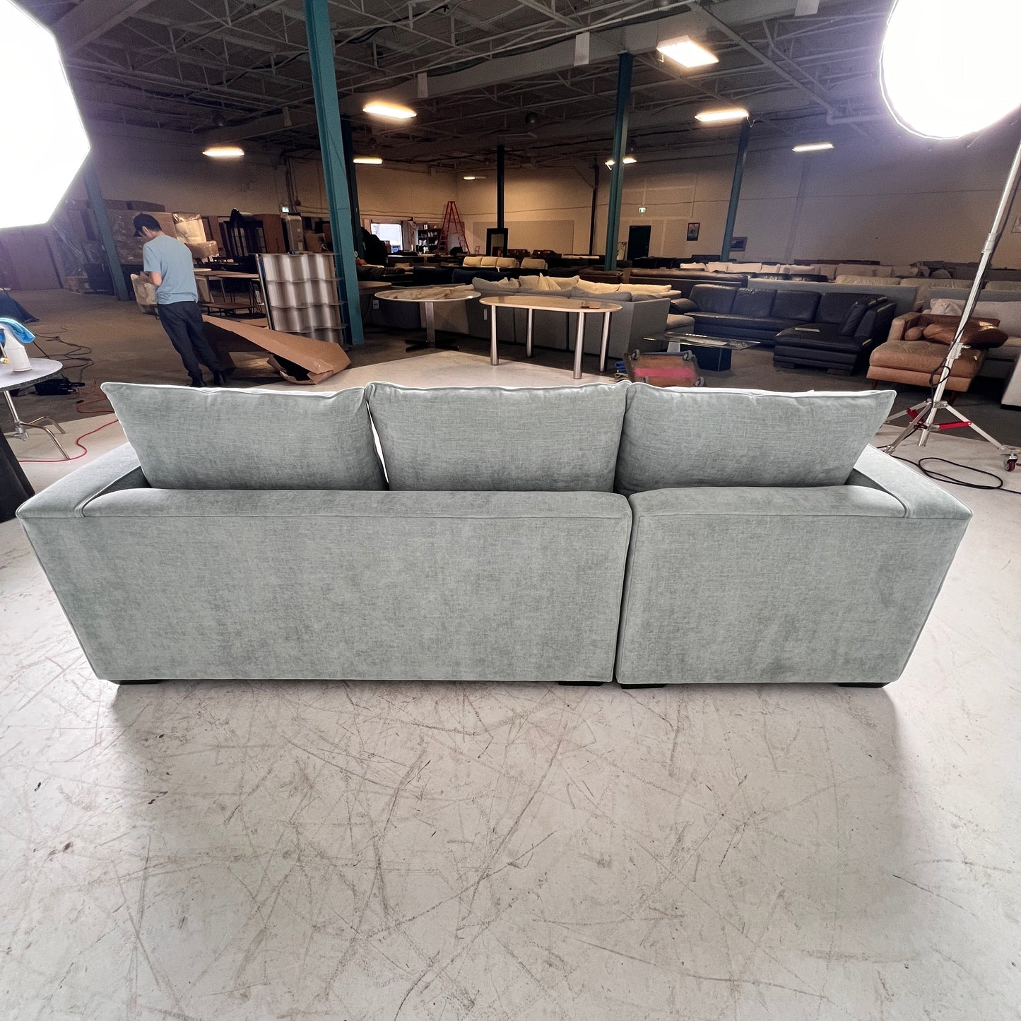 New Stylus Cannon sectional. L Shaped sofa couch