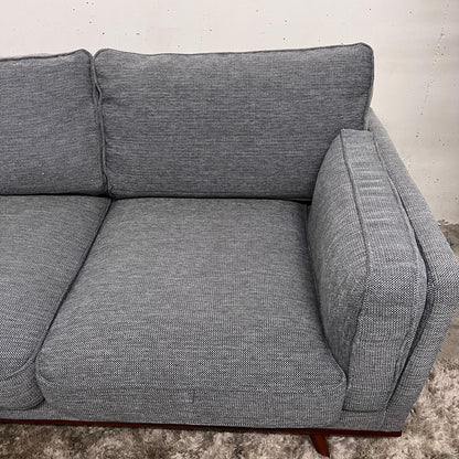 Article style sofa and loveseat set.