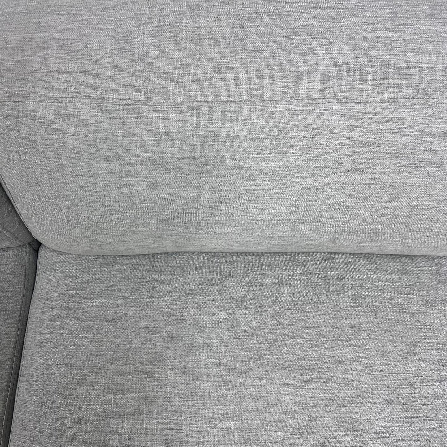 Article Abisko sectional. Grey fabric L shaped sofa couch.