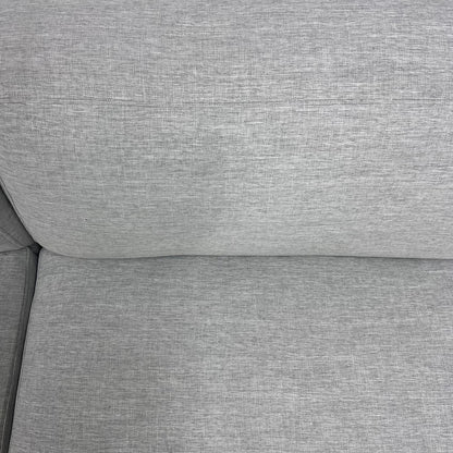 Article Abisko sectional. Grey fabric L shaped sofa couch.