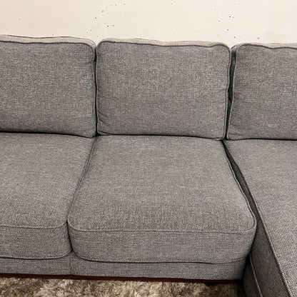 Q living MCM Sectional. L shaped sofa couch.
