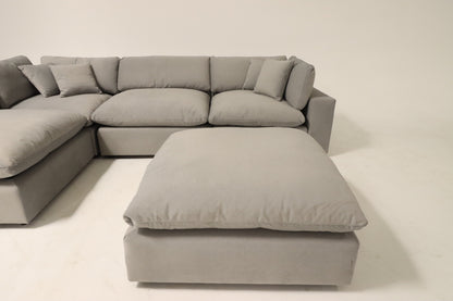 Bnib 5 piece Cloud sectional. Modular down filled sofa couch