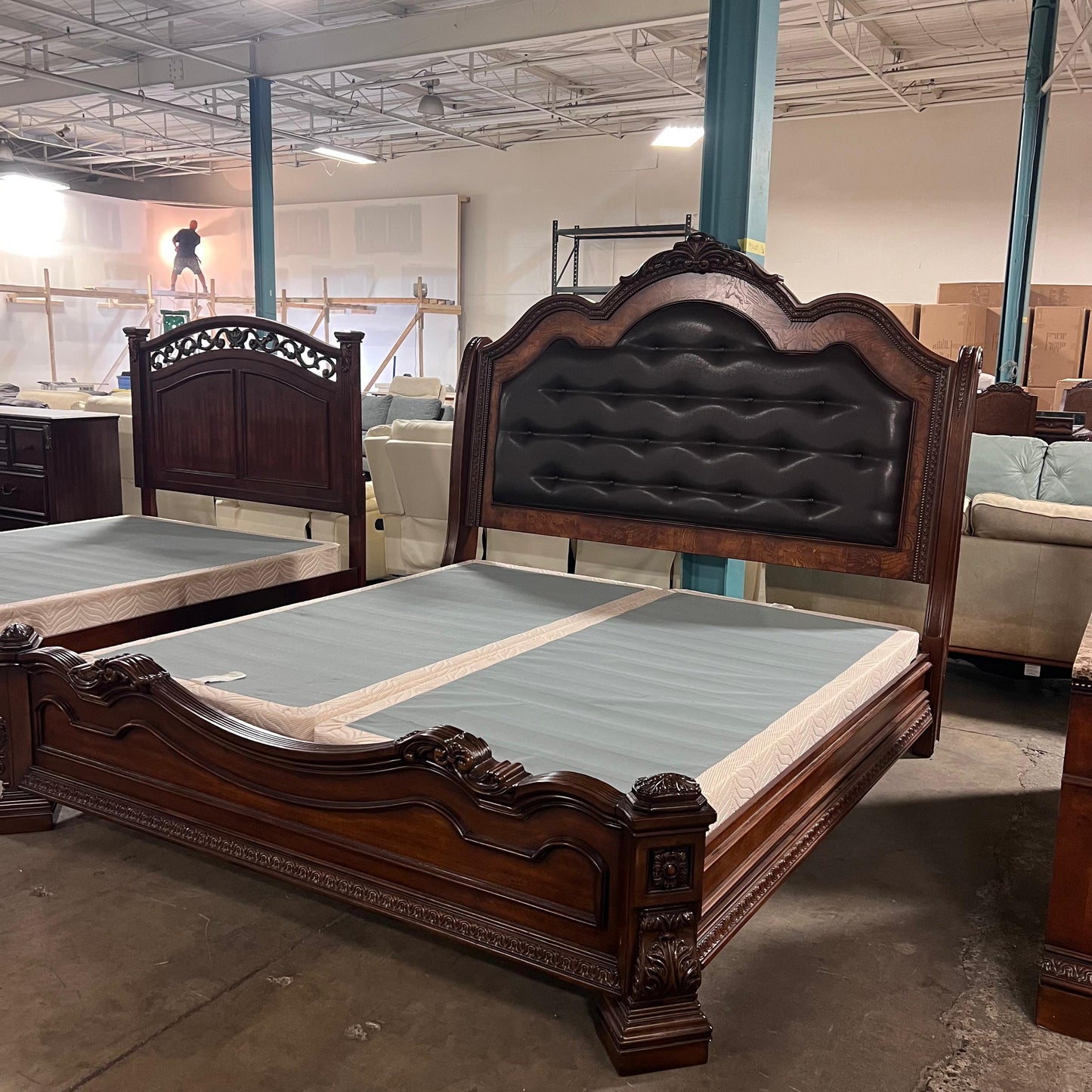 Ashley North Shore King Bed Frame – Retailed $3,000